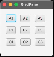 JavaFX GridPane Padding