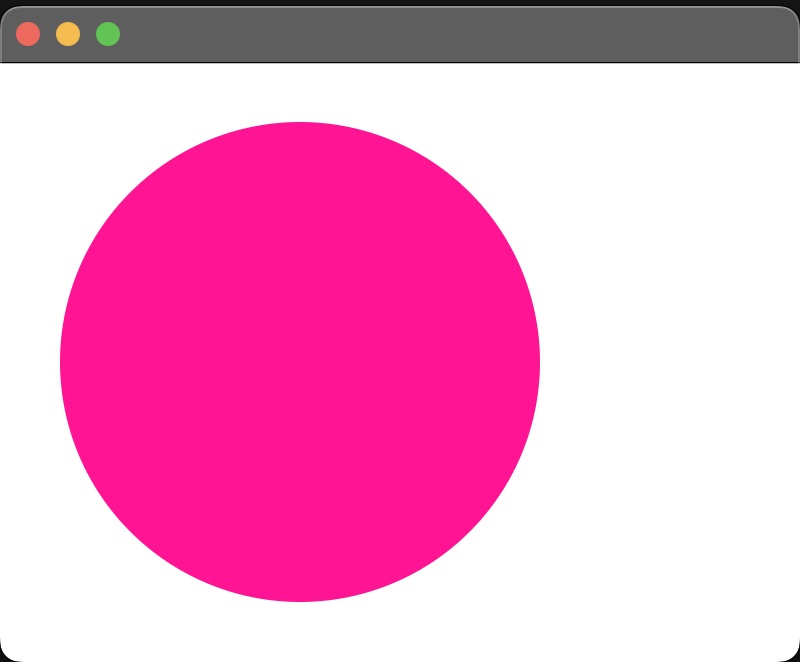 JavaFX Circle